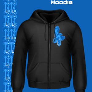 Lisboa +Gamma Zipped Hoodie