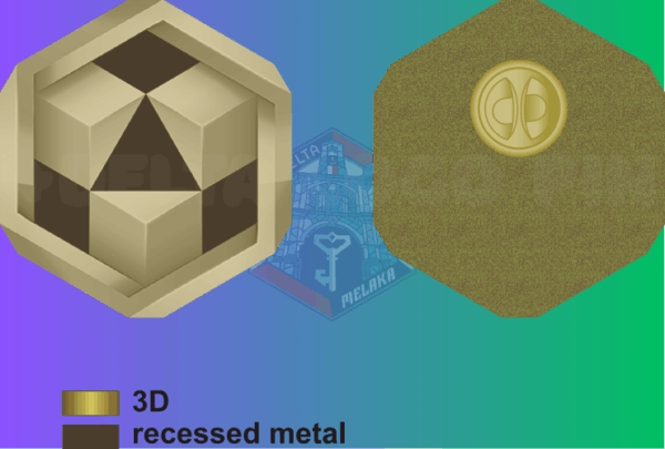 +Delta Logo Pin - Image 2